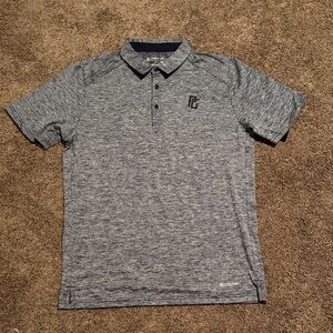 Holloway Men's Blue Heather Polo Shirt